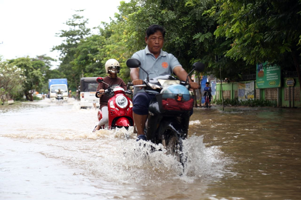 Siem Reap City Experiences Flooding Due to Persistent Heavy Rainfall; Authorities Monitor Situation