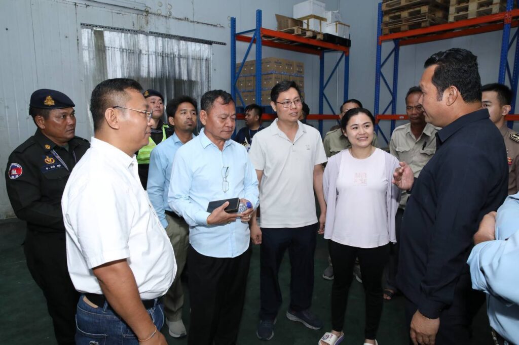Phnom Penh Warehouse Inspected for Frozen Meat, No Thai Imports Found