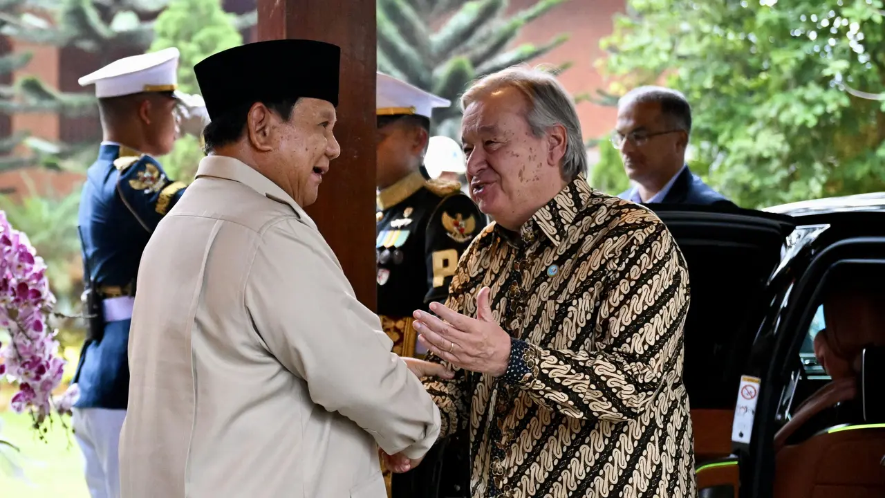 UN Secretary-General Meets Indonesian President, Discusses Multilateral Reforms and Palestine
