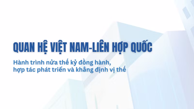 Vietnam and the UN: Half a Century of Partnership, Development, and Enhanced Global Standing