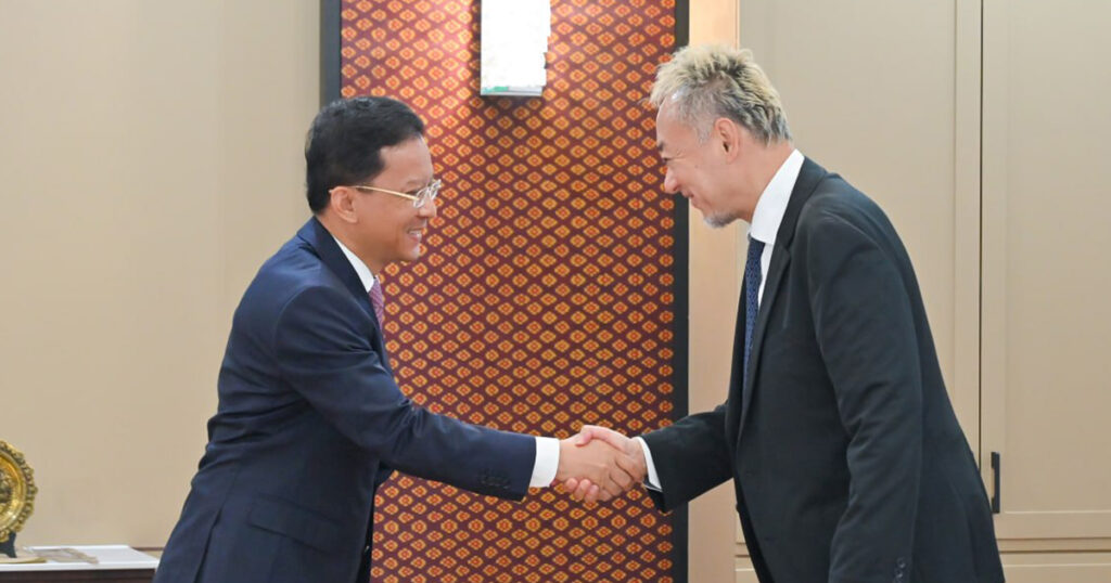 Japanese-Backed Amon Explores Electric Wire Factory in Cambodia