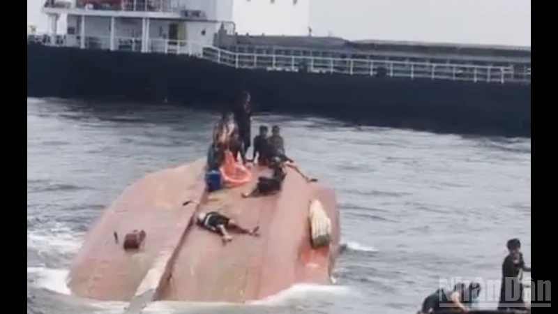 Fishing Boat Sunk in Lam Dong Waters After Collision, One Dead