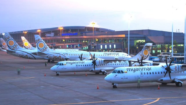 ミャンマー、ミッチーナーとプタオ間の航空便が再開へ