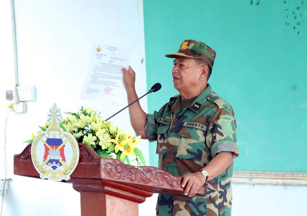 Cambodia Orders Military Units on Alert for Flood Relief