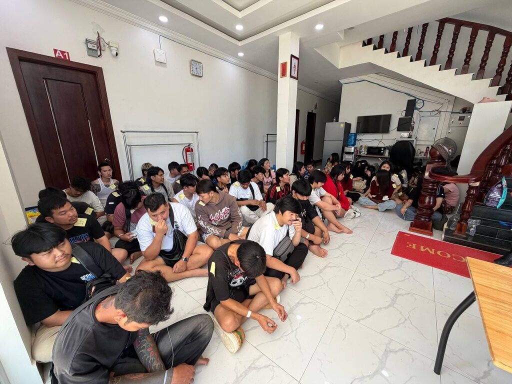 63 Thai and Indonesian Nationals Arrested in Poipet for Online Scam Offenses