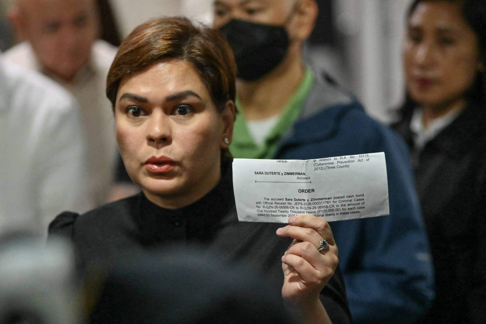 VP Duterte to attend arraignment on grave threats charges Friday