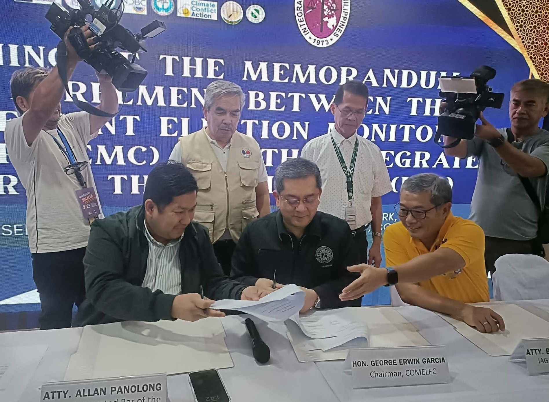 Comelec, IBP, Monitoring Group Unite for Clean BARMM Polls