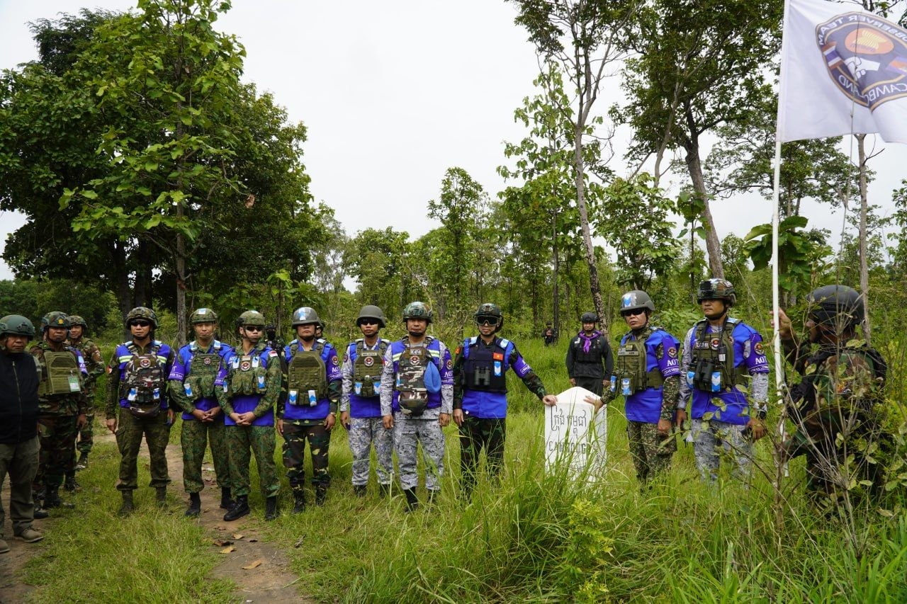Philippine ASEAN Observer Team Inspects Cambodia-Thailand Border Situation
