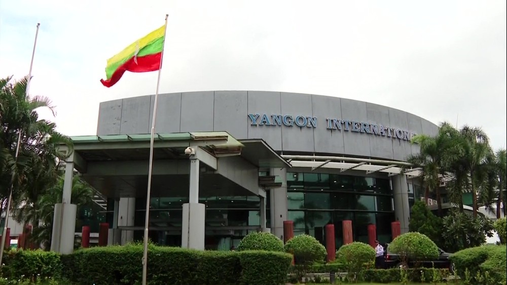Prime Minister arrives back in Yangon