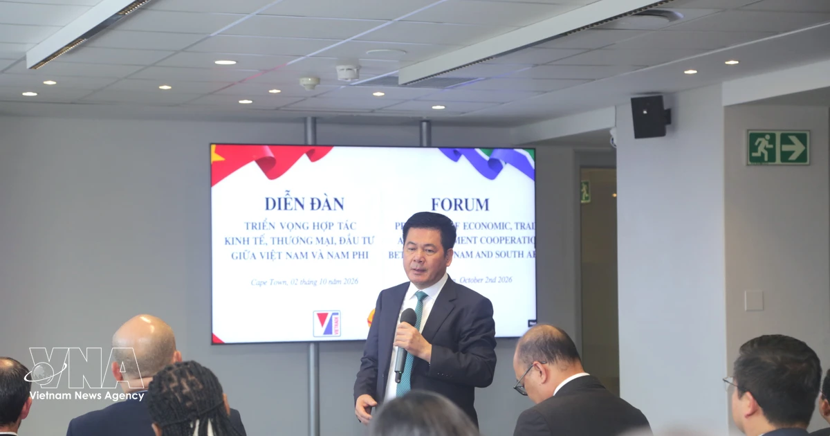 Vietnam, South Africa Eye Deeper Economic Ties, Bridging Asian and African Markets