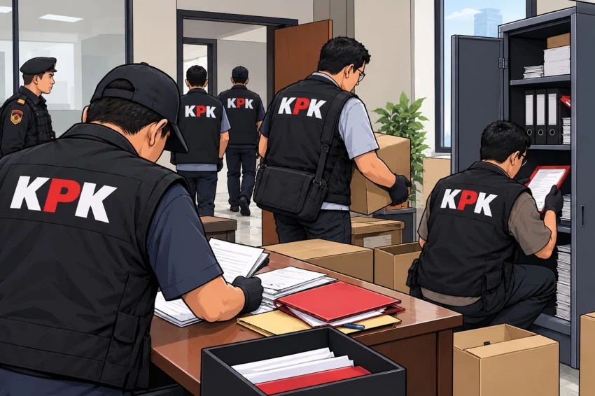 KPK Raids Semarang Customs Office, Seizes Documents and Cash