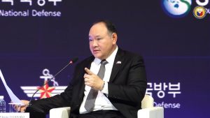 Teodoro Denounces China's Rejection of SCS Ruling at Seoul Forum