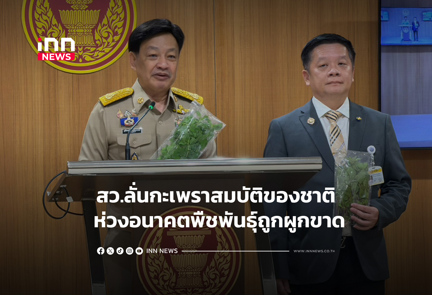 タイ上院議員、バジルを「国家の宝」と宣言 特許による独占に警鐘