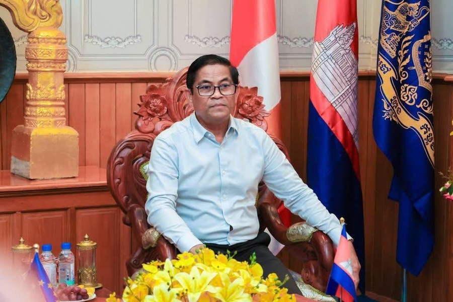 Ratanakiri Governor Meets EU Ambassador to Discuss Development and Investment