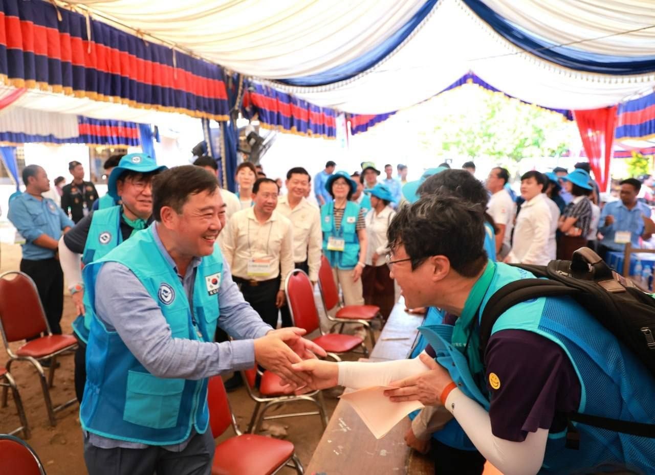 韓国医療支援、カンボジア・コンポントム州で3200人超が恩恵