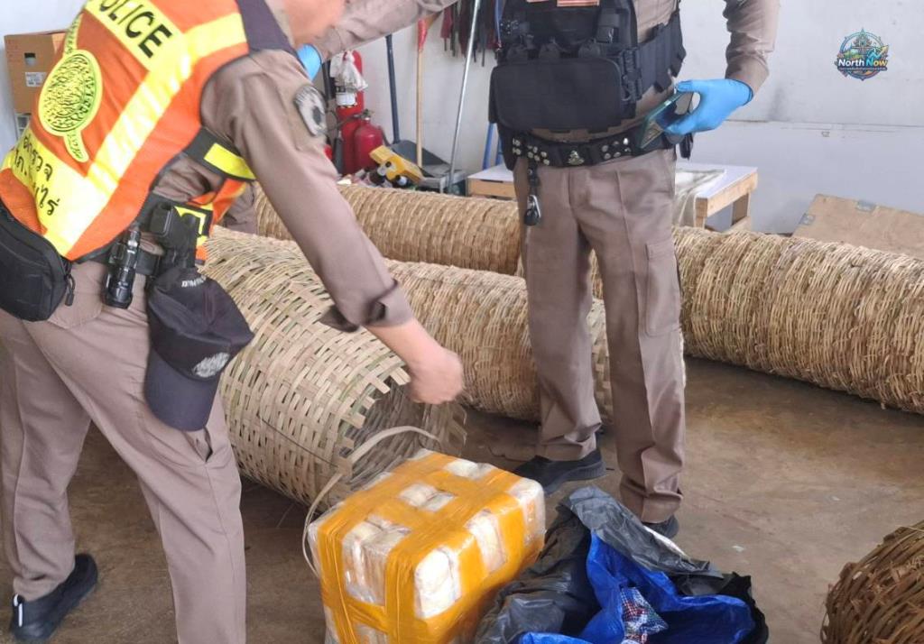 Large-scale Methamphetamine Smuggling Busted in Northern Thailand, Truck Driver Arrested