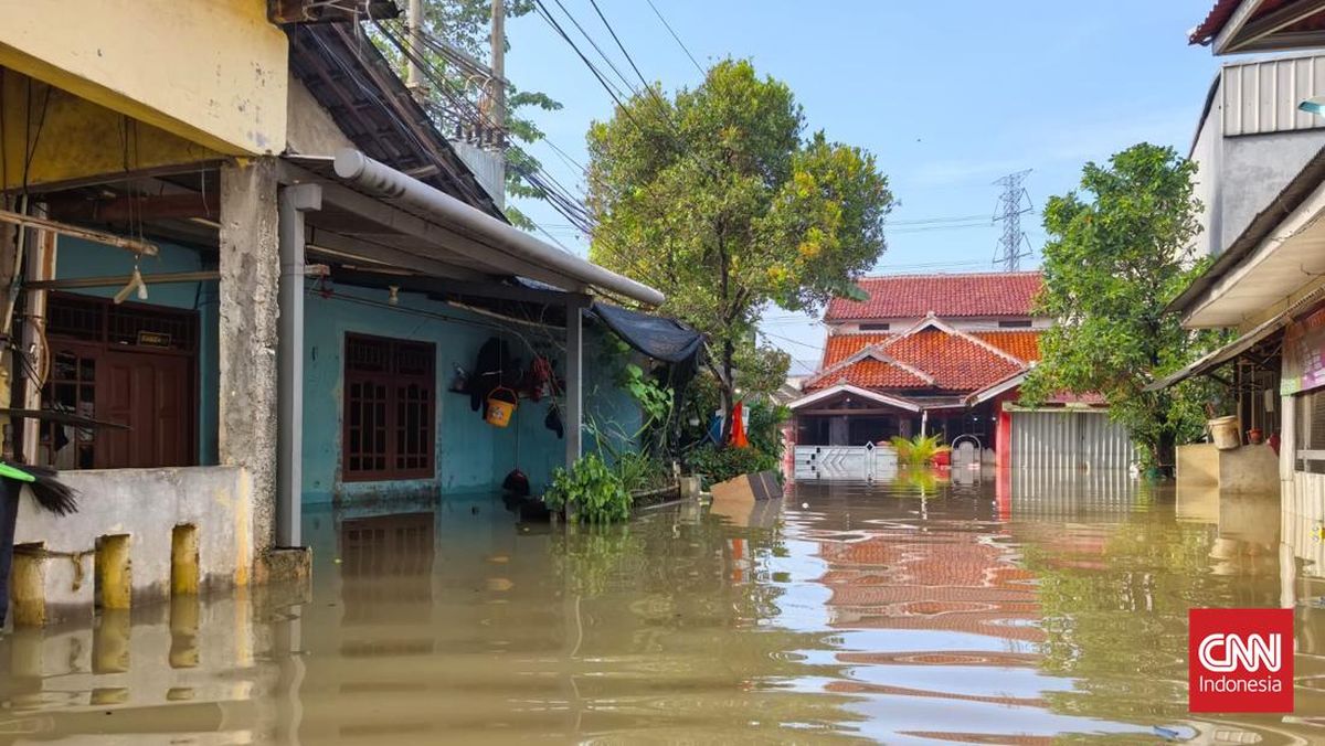 タンゲランで大規模洪水発生:ポロール川氾濫により700世帯が被災