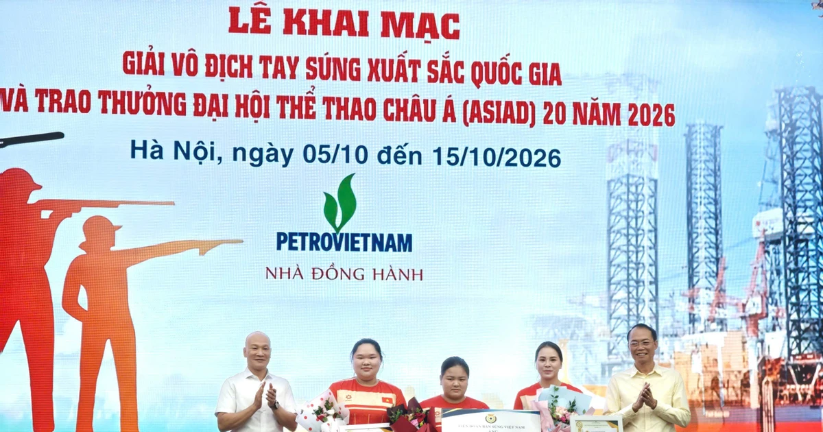 Vietnam Shooting Team Honored for ASIAD Medals at National Championship Opening