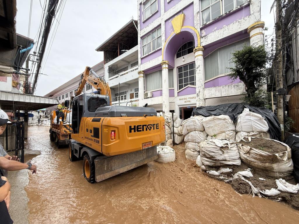 ミャンマー国境付近で豪雨、タイへの影響懸念
