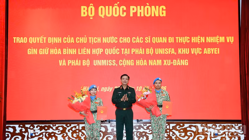Vietnam Dispatches Officers to UN Peacekeeping Missions, Enhancing International Contribution
