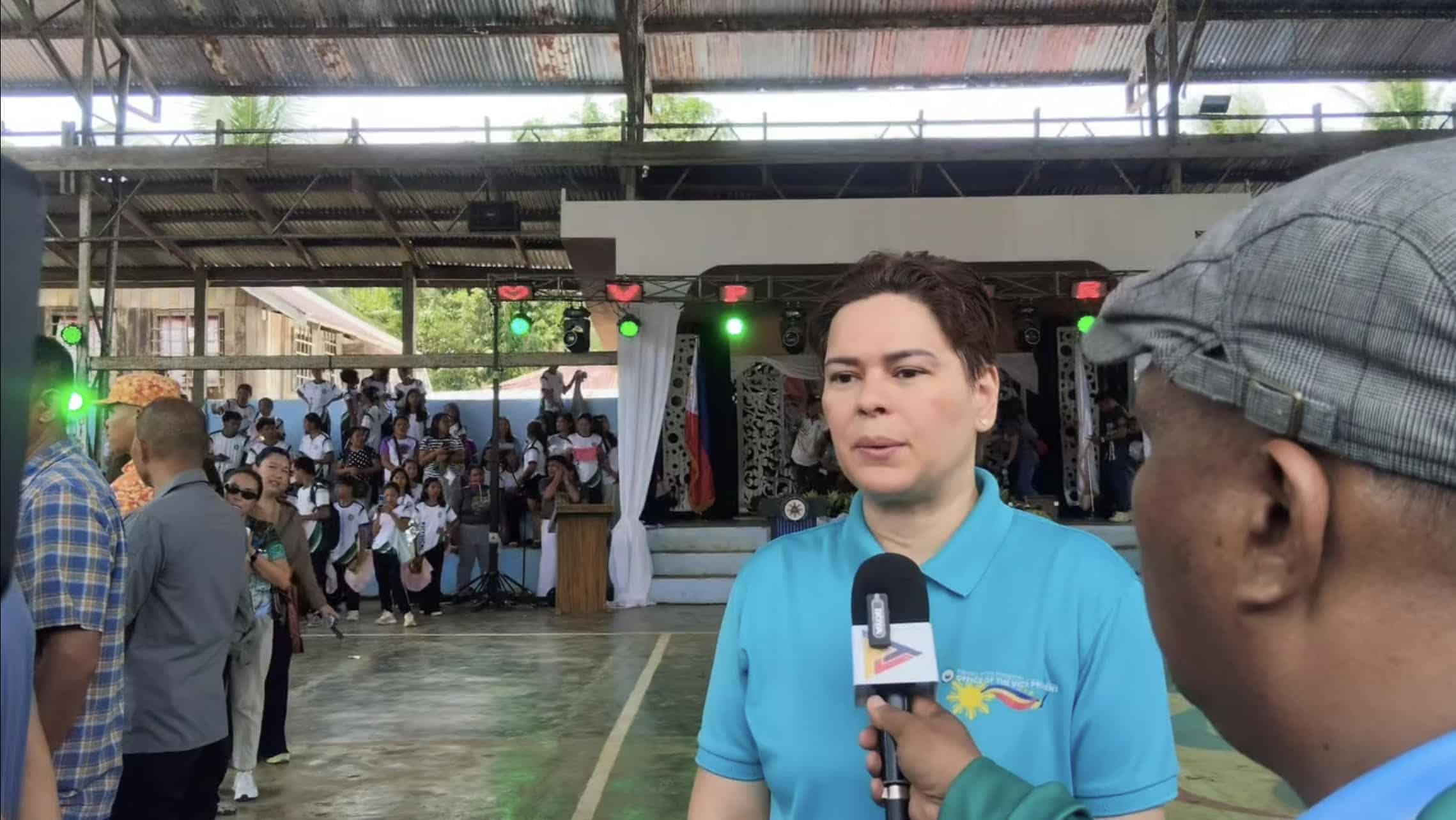 Sara Duterte Skips Impeachment Questions During Surigao del Sur Visit