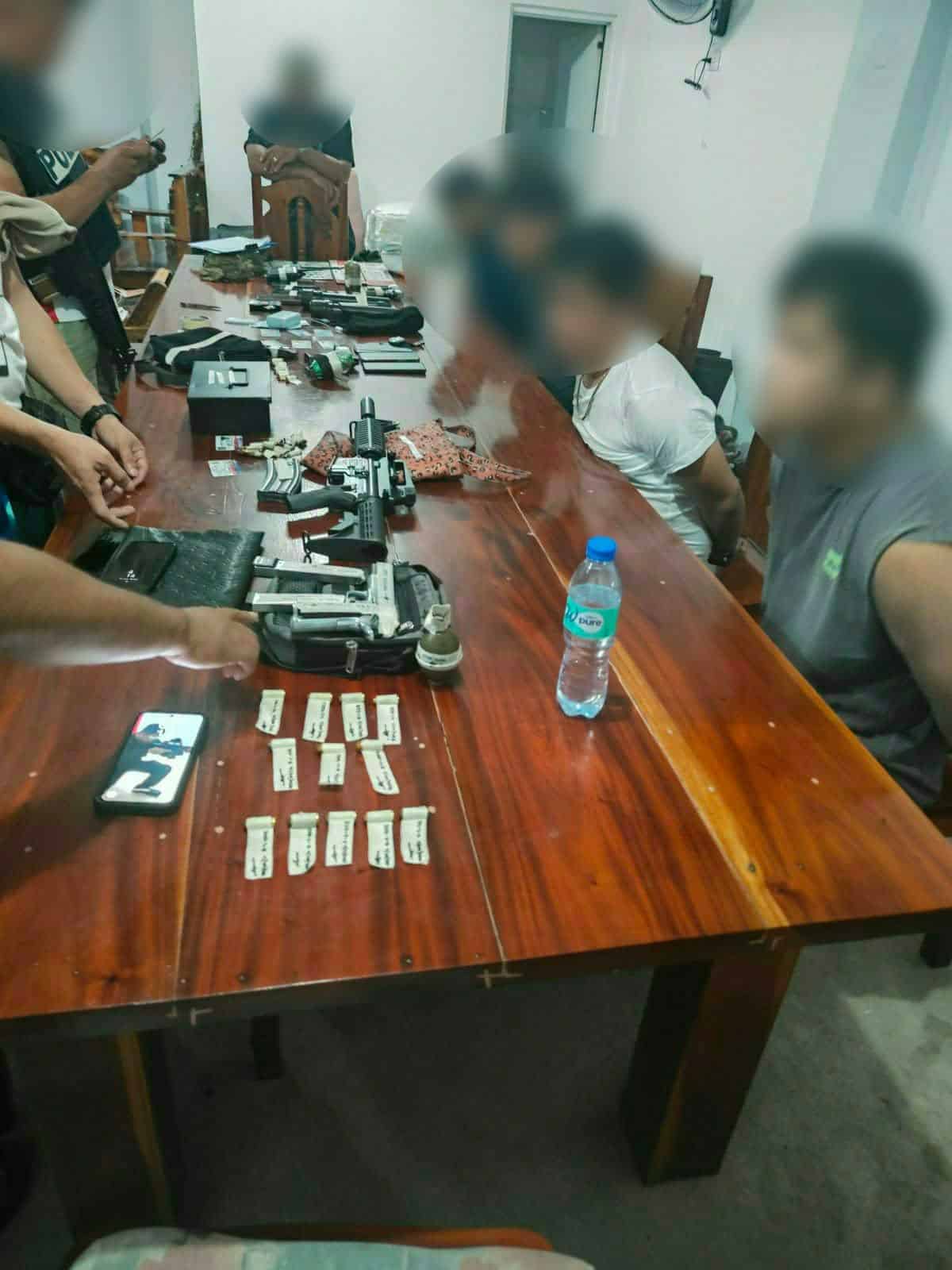 ケソン州で陸軍兵士含む強盗容疑者4人逮捕