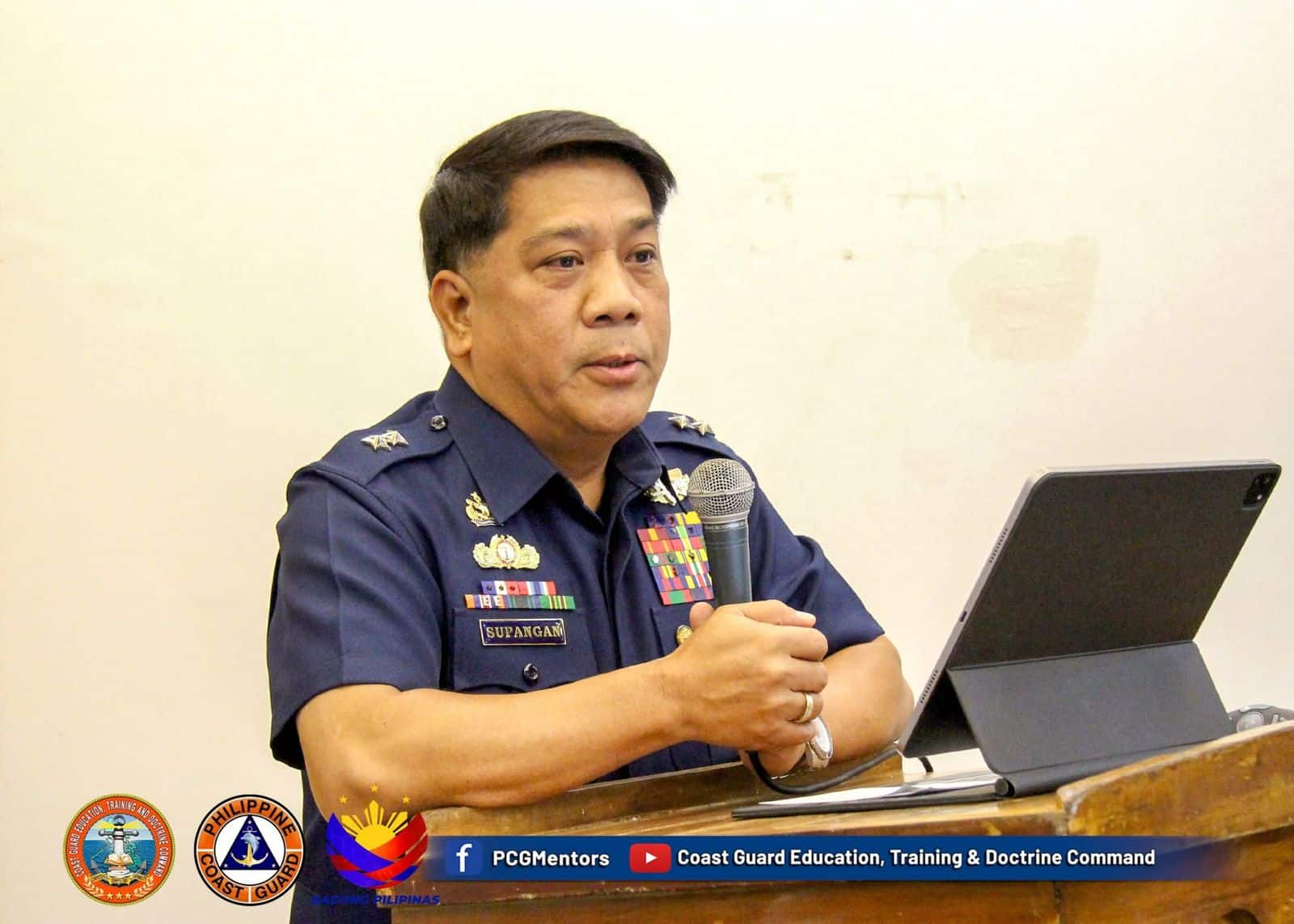 Rommel Supangan Appointed New Commandant of Philippine Coast Guard