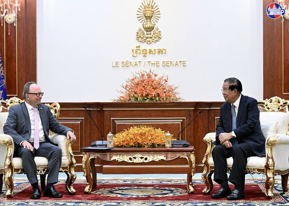 Hun Sen Hails German Ties as Ambassador Concludes Tenure, Emphasizing Economic and Cultural Cooperation