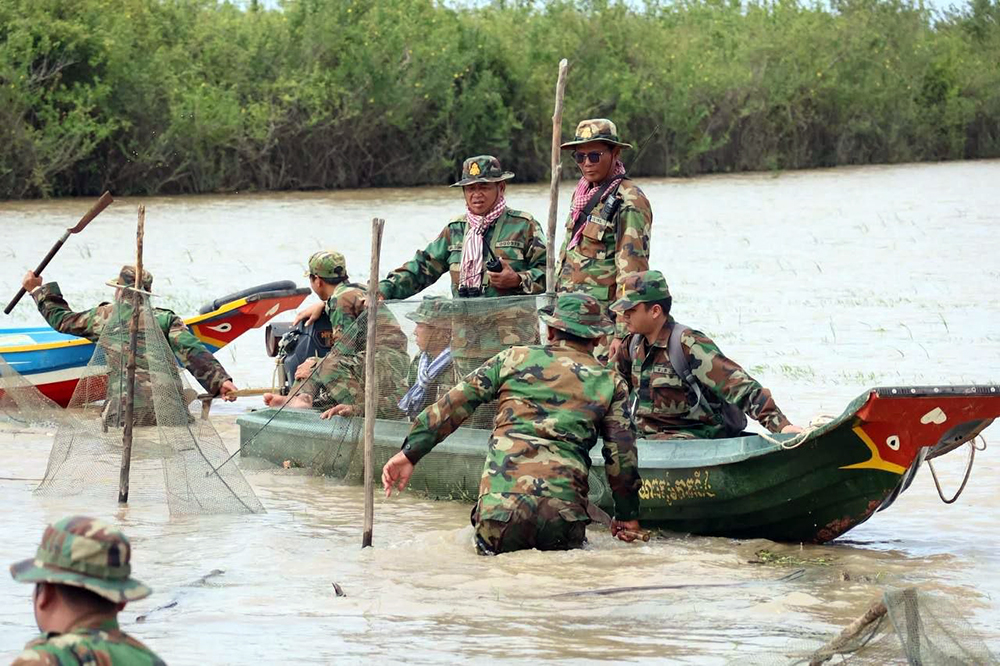 Cambodia's Kampong Thom Cracks Down on Illegal Fishing Gear, Strengthens Resource Protection