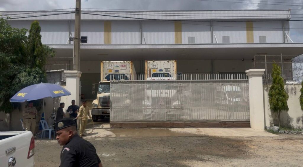 Cambodia Inspects Frozen Meat Warehouse Suspected of Illegal Thai Imports