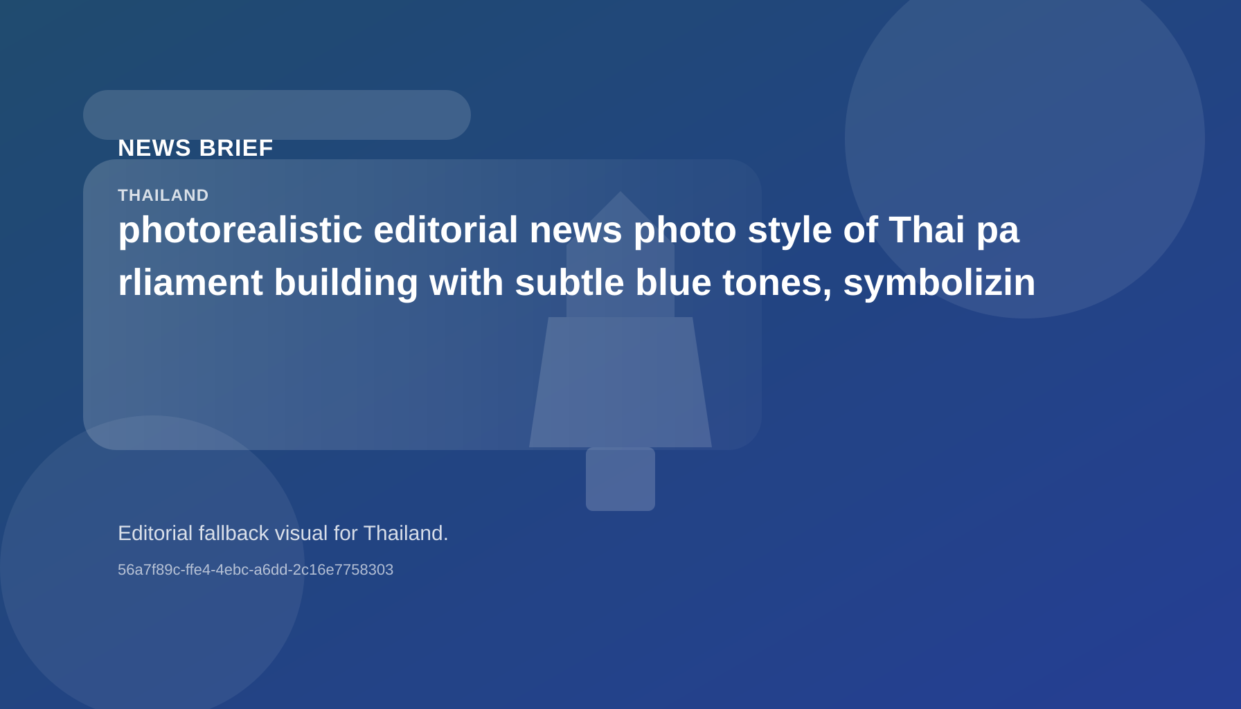 89 Thai Senators Issue Joint Statement Criticizing "Blue Regime"