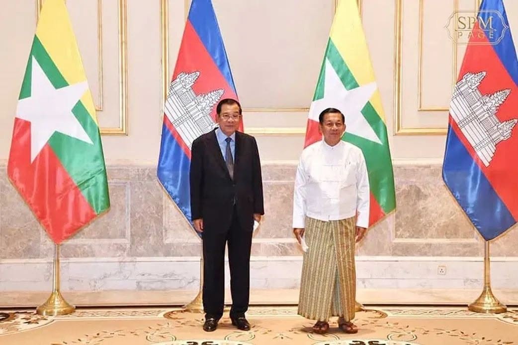 Min Aung Hlaing, striving for legitimacy as president, to visit Cambodia in September