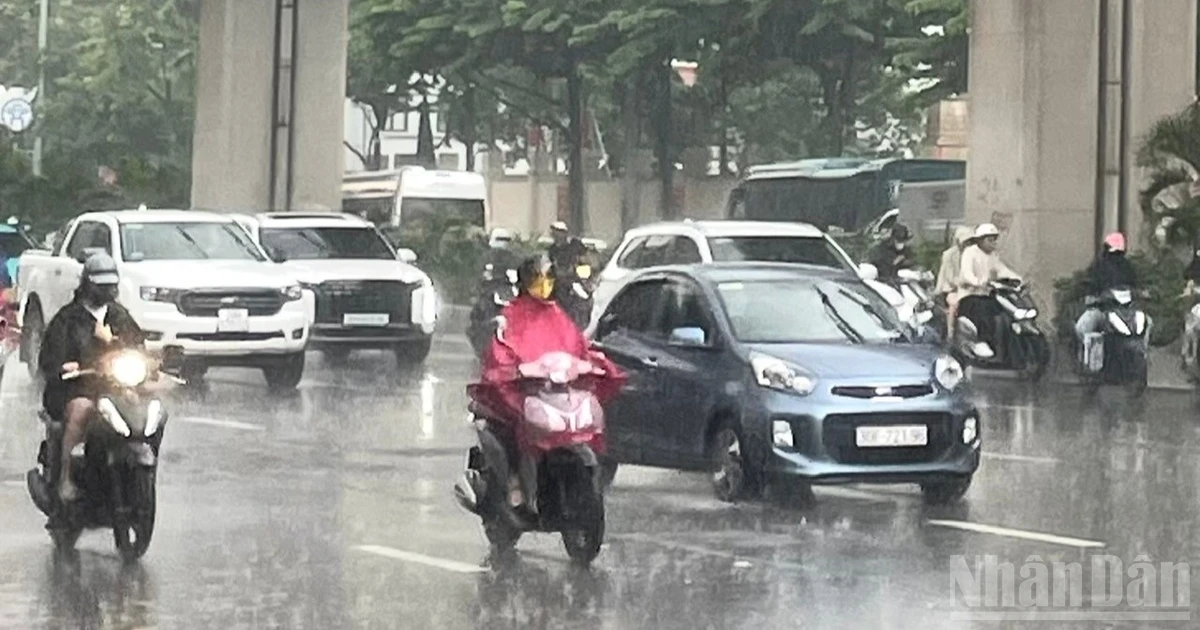 ベトナム全土に雨と雷雨、局地的に激しい雨も