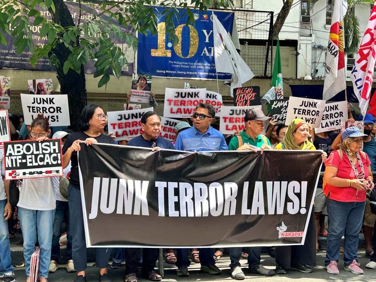 Human rights groups renew calls to junk terror laws, citing unconstitutionality and rights violations