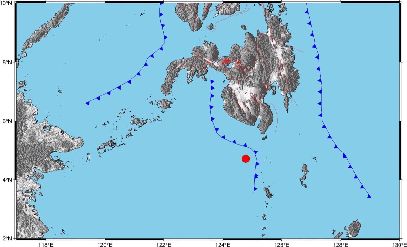 Magnitude 5.6 Earthquake Jolts Balut Island, Sarangani