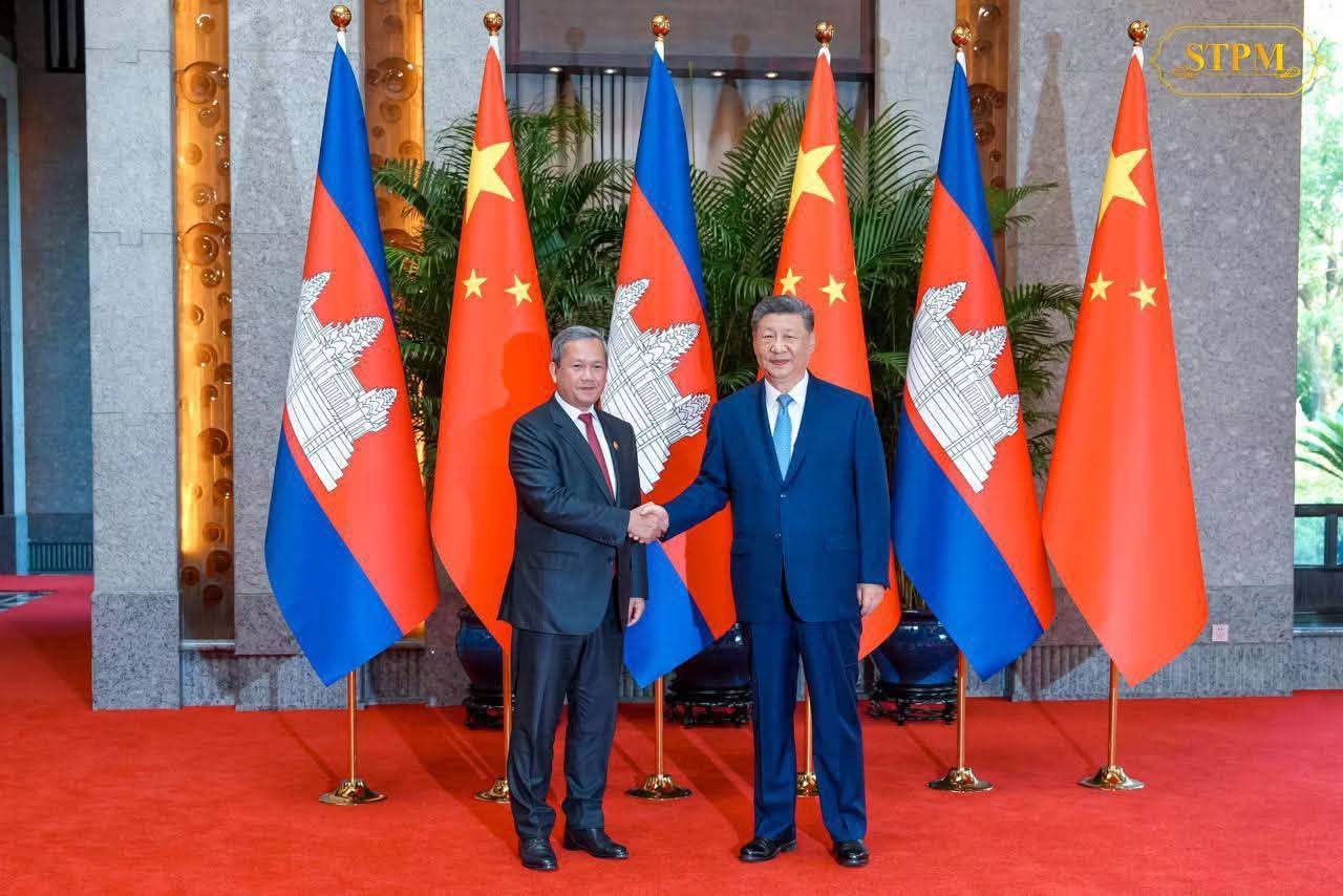 カンボジア首相、中国訪問でAI世界会議2026への参加を表明