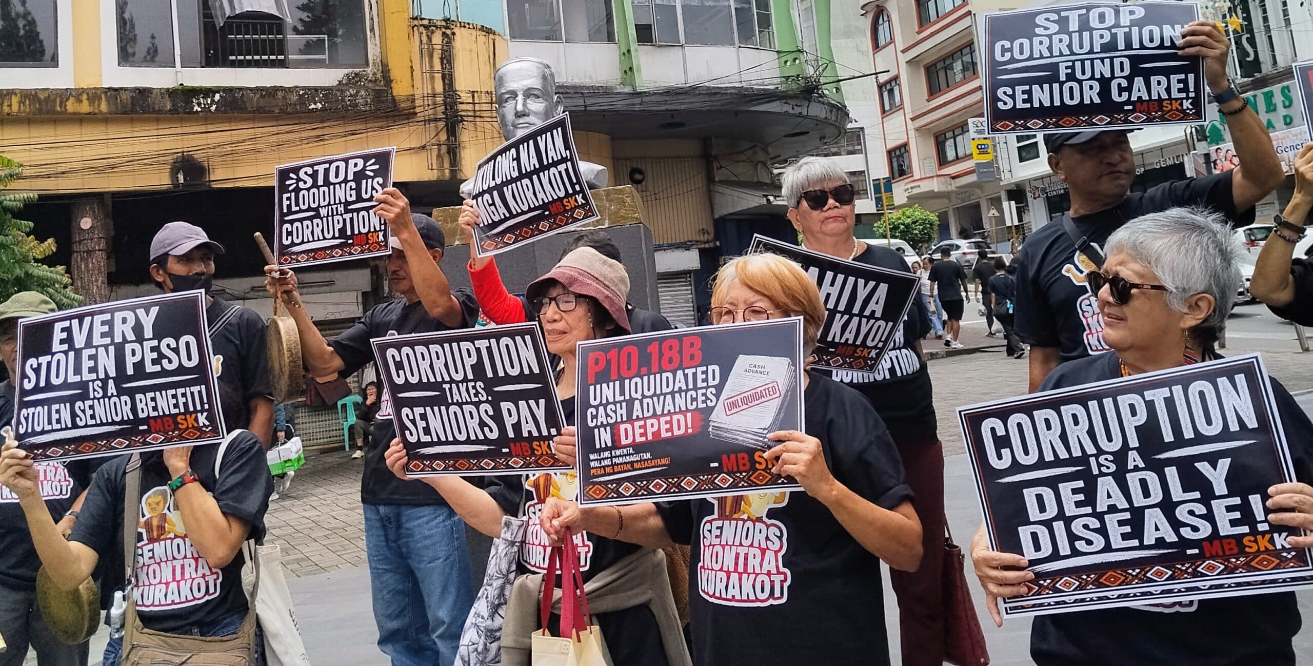 Baguio Seniors Protest Corruption Ahead of Sona