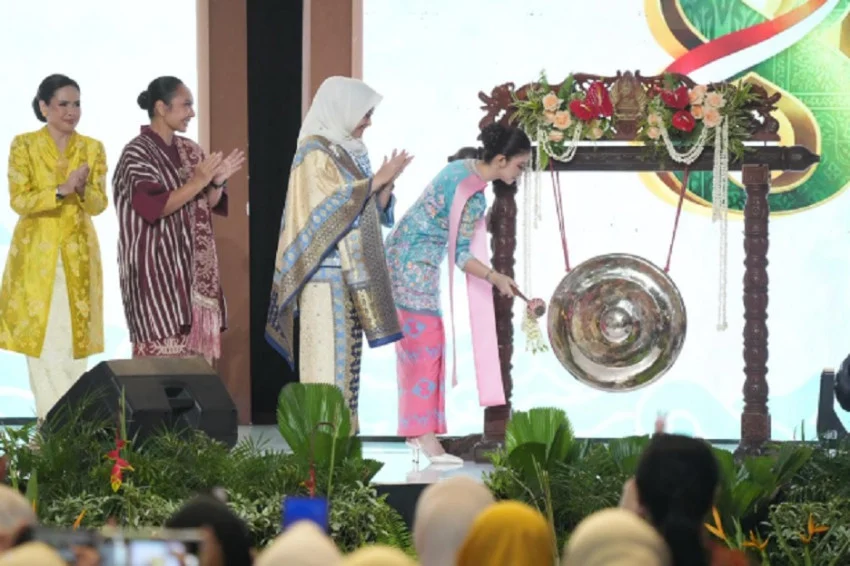 80th Anniversary of Persit KCK: Selvi Gibran Opens 'Persit Bisa' Expo at Balai Kartini