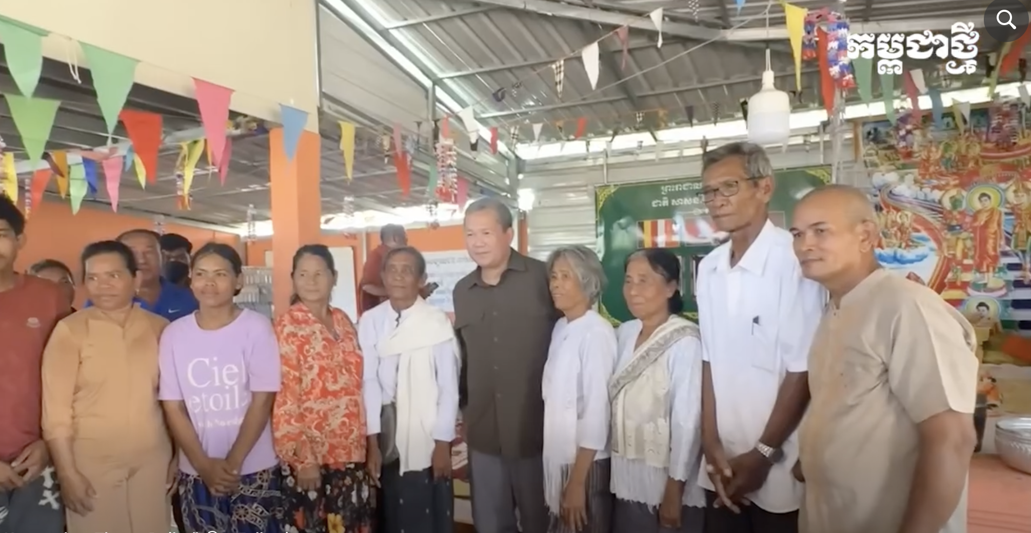 カンボジア首相、国境問題で住民に忍耐を要請 交渉で領土奪還へ