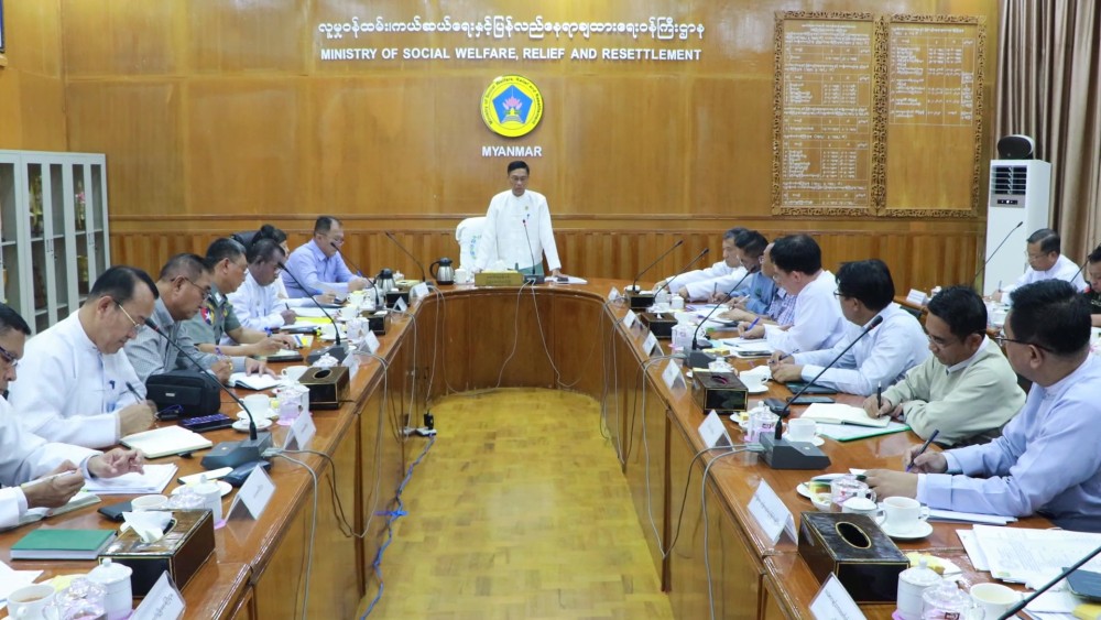 Work Coordination Meeting: Plans for Chin State rehabilitation and reconstruction