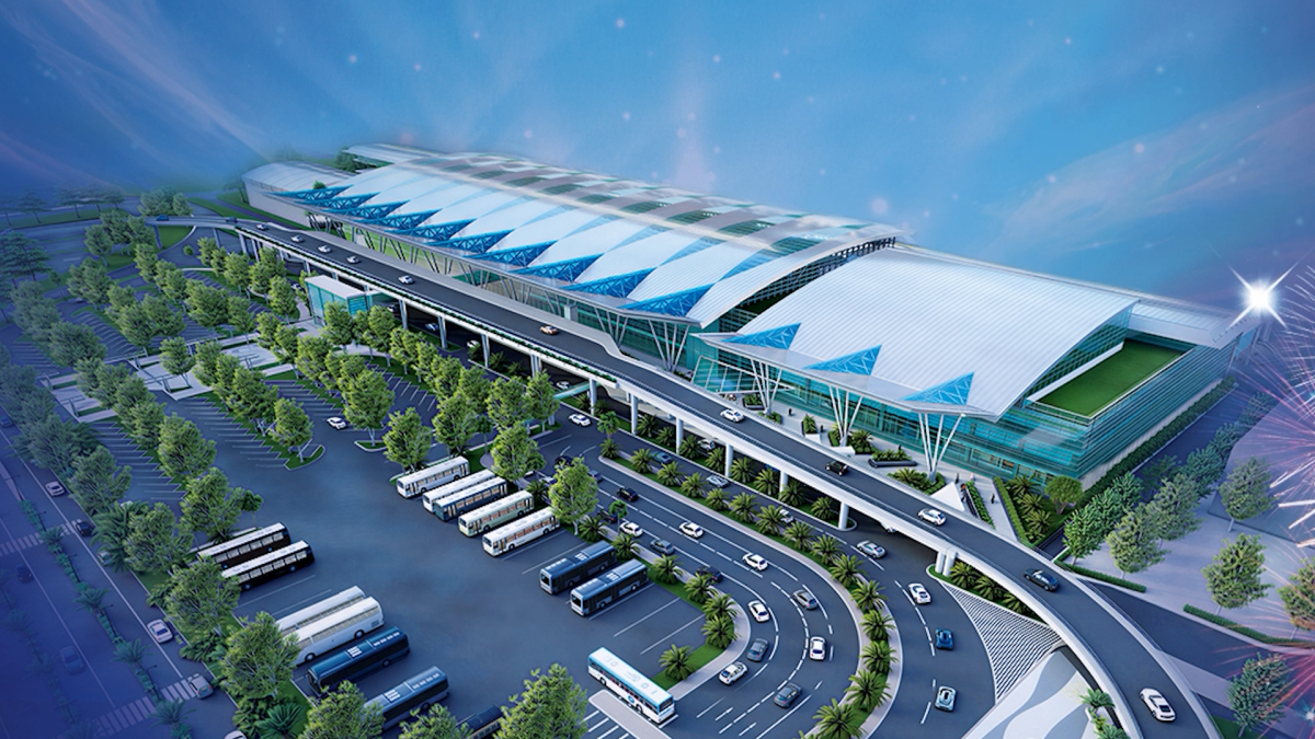 Da Nang International Airport's Expansion Features Seagull Design