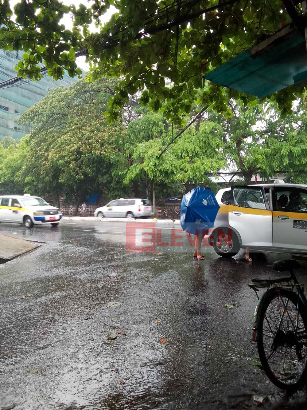 Heavy rain expected in Yangon, Bago, Ayeyarwady, Tanintharyi, Kayin, and Mon states due to a strong low-pressure area in the southwest Bay of Bengal