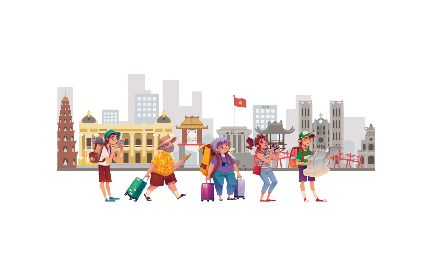 Vietnam Sees 13.8% Rise in International Visitors, Driving Economic Growth and Digitalization