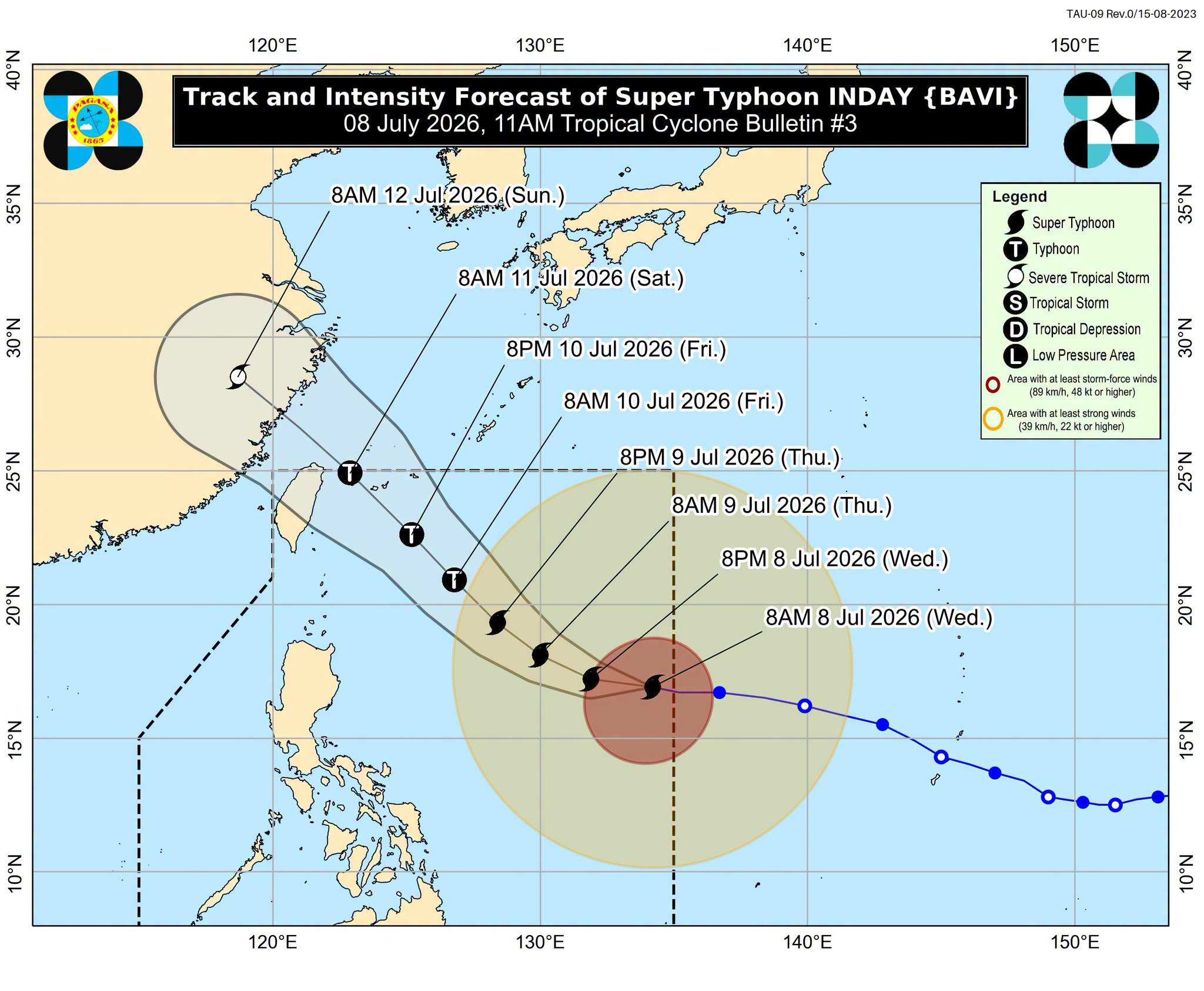 大型台風「インディ」接近、フィリピン空港当局が厳戒態勢