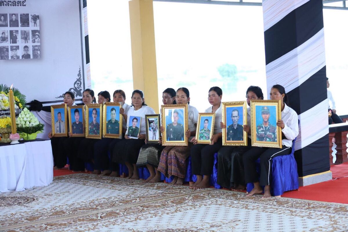 Oddar Meanchey Holds Memorial for Soldiers Lost in Border Conflict