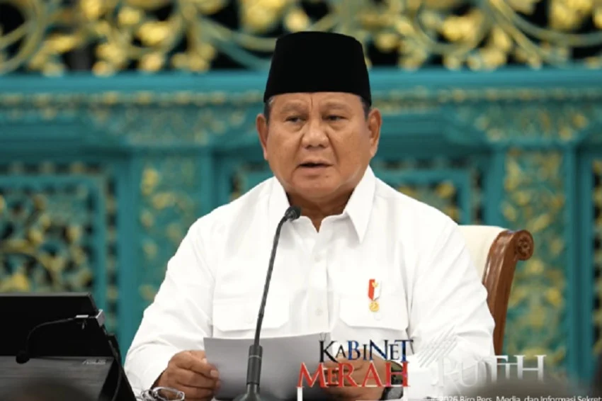 Prabowo Leads Full Cabinet Meeting to Evaluate Government Ahead of Two-Year Mark