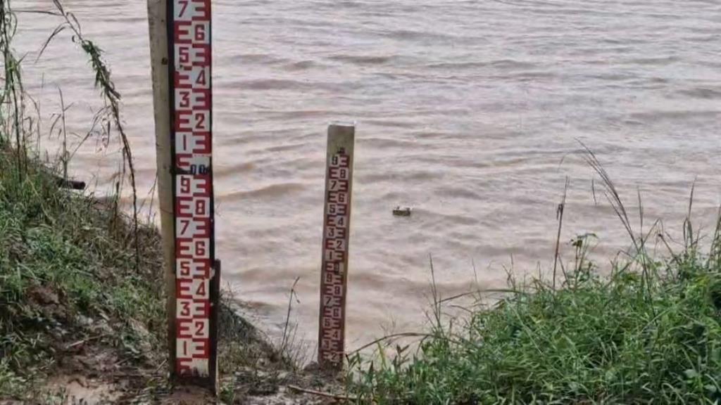 Mekong River Fluctuates Heavily After Heavy Rains Affecting 80% of Area