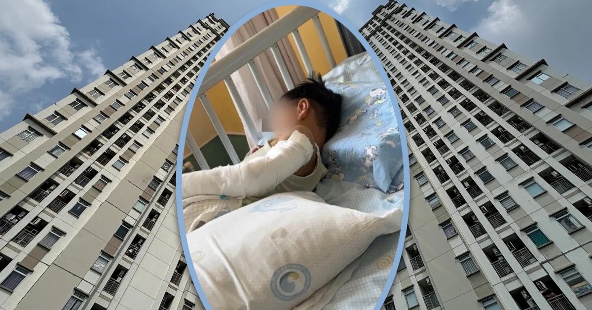 4-year-old boy miraculously survives 11-story fall in China while waiting for parents