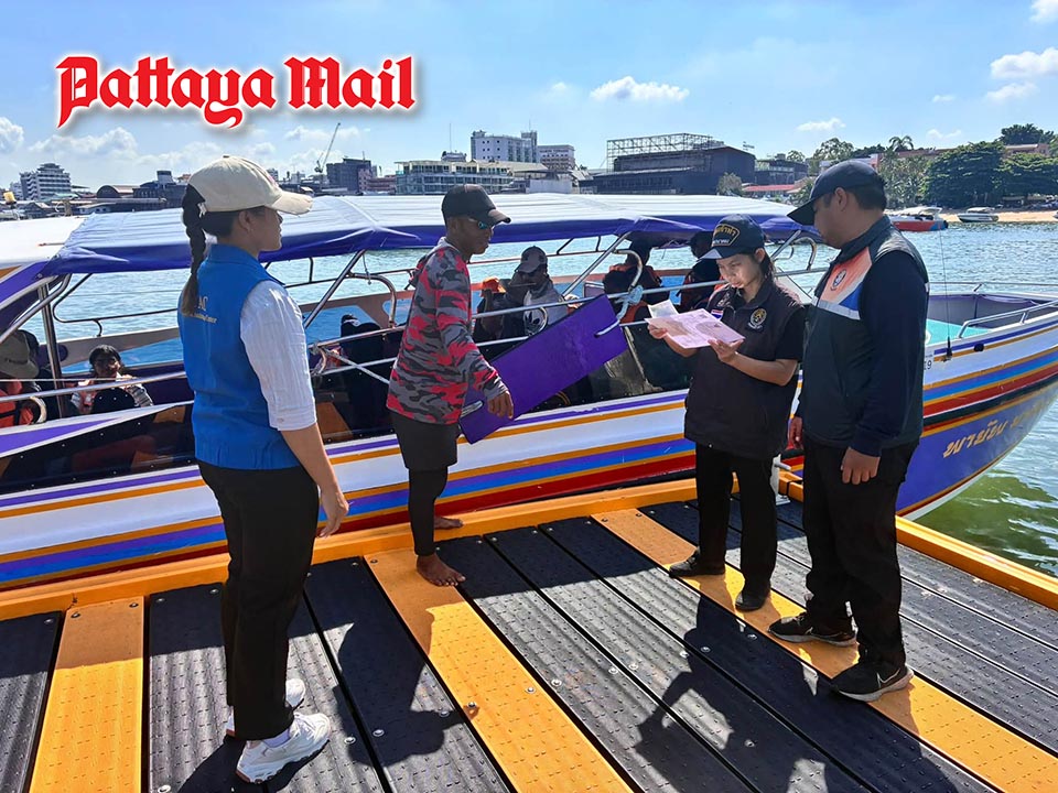 Pattaya Enhances Boat Safety Inspections Ahead of High Season