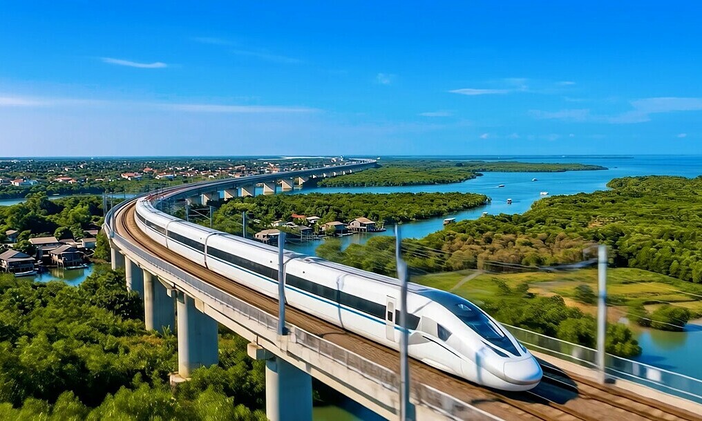 ビンホームズ、ハノイ・ハロン湾間高速鉄道に巨額投資